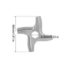 Meat Grinder Pinion Mixer Spare Parts Meat Grinder Knife Stainless Steel Grille for Food Grinder Accessories Kitchen Tool Good