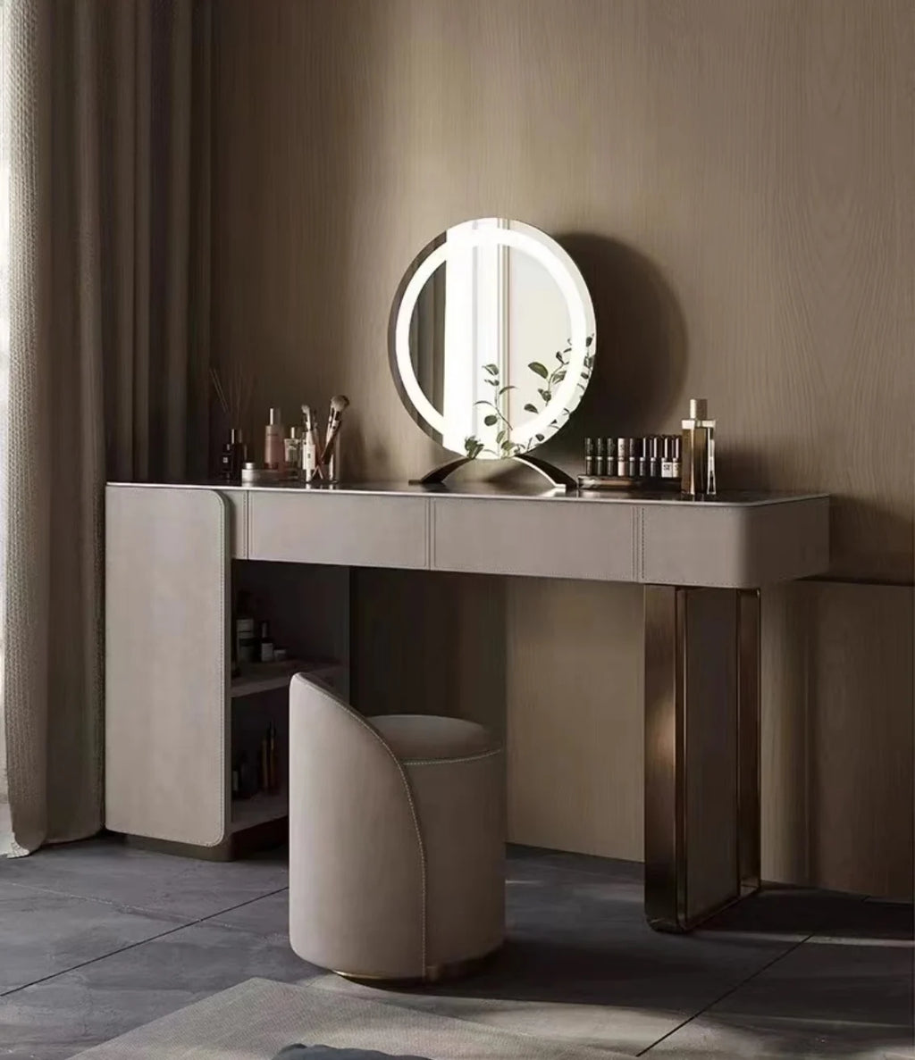 Minimalist Dresser Customized Bed Stand Simple Designed Dressing Table Makeup Vanities Bedroom Furniture