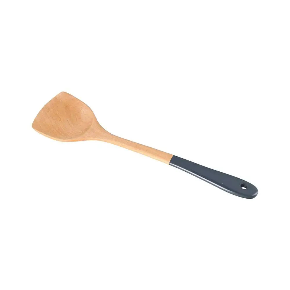 Natural Wood Nonstick Kitchen Tool Rice Colander Tableware Cookware Rice Scoop Spatula Strainer Spoon Soup Ladle