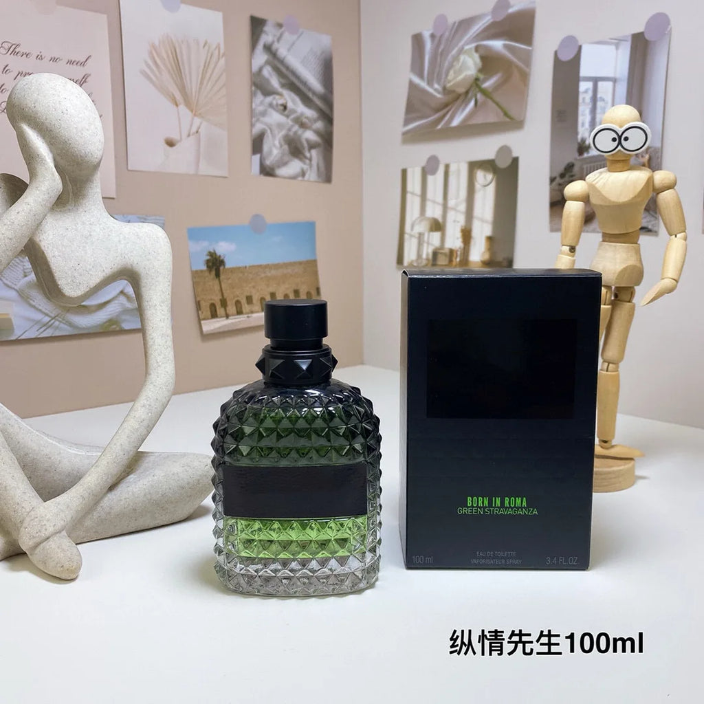 100ML Original Brand Perfume High-Quality Long Lasting Fragrance  Charming Lady Body Spray Men Women's Perfumes  Born in Roma