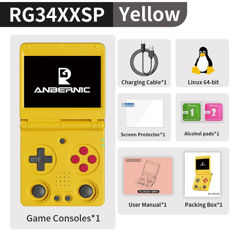 Flip Handheld Game Console