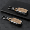 Vw Golf 5 6 Polo Passat B6 B7 Cc Skoda Jetta Universal Car Key Case Luxury Leather Key Cover Durable Secure Car Holder