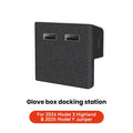 YZ For Tesla Model 3 Y Highland Juniper Central Control Glove Box Storage Box Car Storage Box Interior Interior Accessories