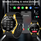 LIGE New Smartwatch Women Men 1.38-inch Smart Watch Message Notification iOS Android Smartwatches Fitness Bluetooth Call Watches