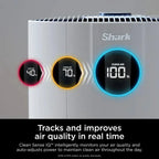 TGBFShark HP302 NeverChange Air Purifier MAX,WholeHouse1400 sqft,Odor
