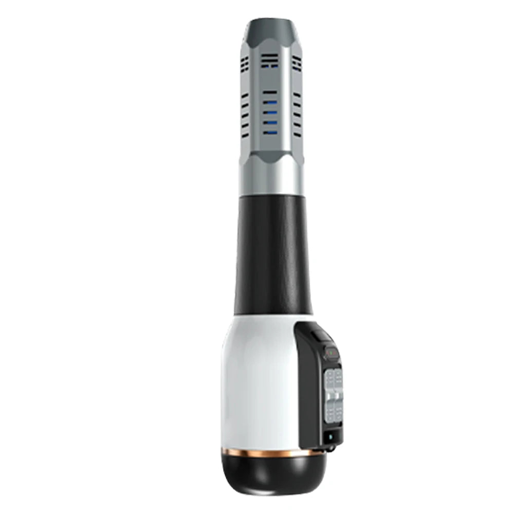 Premium 1200W DS808 Terahertz Blue Light Wave Blower Iteracare Crystal Quantum Energy Wand Electric Heating Massage Wand Blower