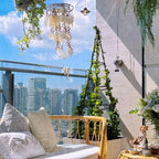 160cm Metal Garden Obelisk Trellis Plant Climbing Frame Climbing Plant Support with Bird Sculpture Weather-Proof Easy to Install