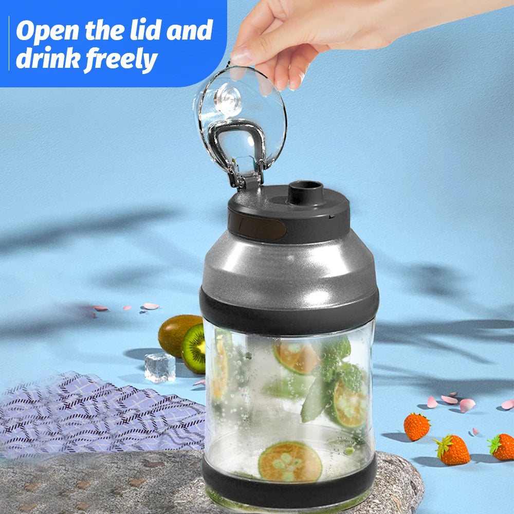 Sport Portable Blender 68oz USB Rechargeable Travel Juice Blender for Shakes and Smoothies 18000RPM BPA-Free Personal-Size Cordl