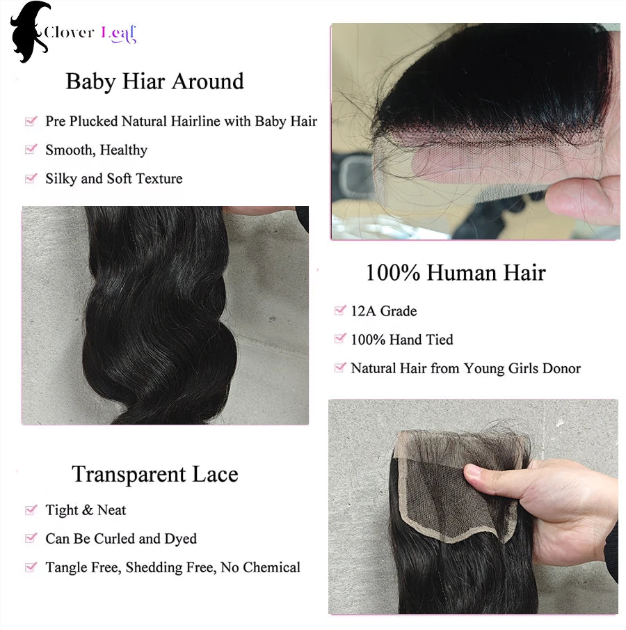 24" Body Wave Brazilian Hair Bundles | AlluCanFind