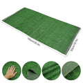 Artificial Turf Grass 1cm Grass Height High Density Realistic Carpet Synthetic Lawn Rug Garden Decor Natural False Grass Rug