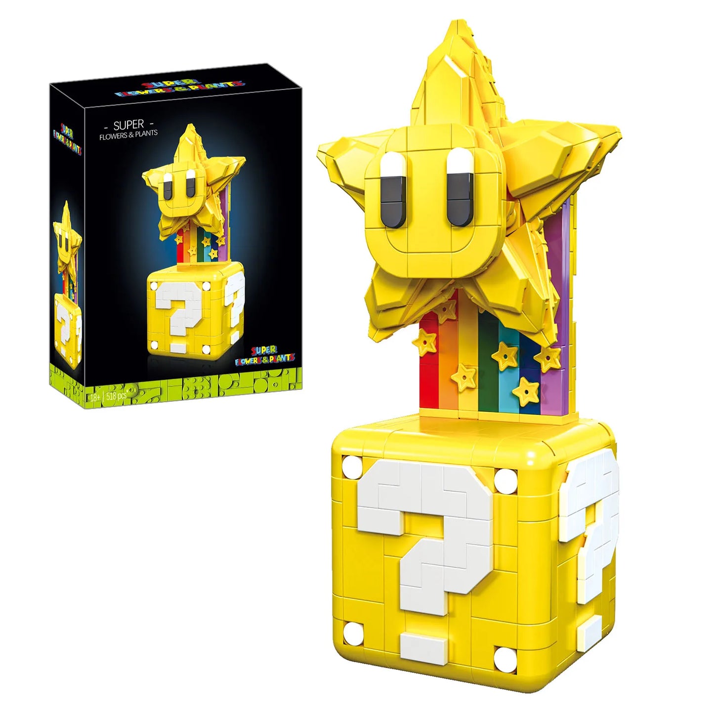 MOC Chomper Plant Flame Flower Building Blocks Set - STEM Creative Toy for Kids & Adults | AlluCanFind