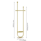Stand Portable Clothes Rack Bedroom Floor Holder Clothes Hanger Hat Rack Home Modern Perchero De Pie Clothing Store Furniture