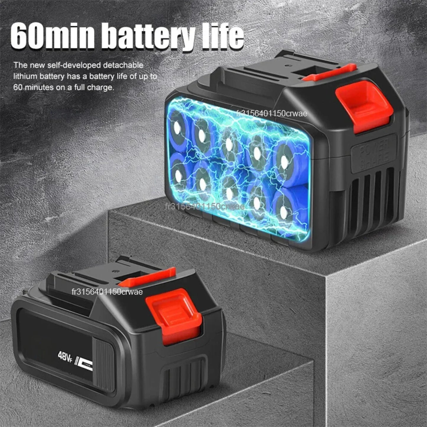 High pressure home car wash water gun electric car wash machine rechargeable wireless lithium battery car wash machine