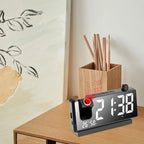Ceiling Projection Clock Wireless Clocks Projection On Ceiling Wall 180 Degree Rotatable Digital Clock Projector Modern Desk