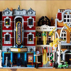 2899pcs Street View Creating Jazz Club & Pizzeria Shop Modular House Model 10312-Bricks Holiday Birthday Gifts