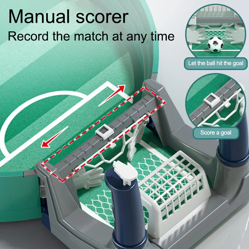 Portable Soccer Table - Desktop Foosball Board Game for Kids, Boys & Family Parties | AlluCanFind