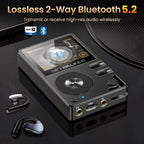 Hifi Walker H2 Hi-Res MP3 Music Player Bluetooth with 64GB SD Card DSD FLAC USB Portable Digital Audio Player