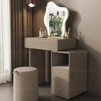 Postmodern Gray Vanity Table Storage Aesthetic Cabinet Drawers Dresser Organizer Salon Beauty Salon Penteadeira Hotel Furniture