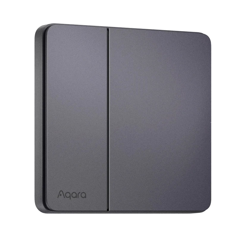 Aqara Smart Wall Switch Z1 More Control Zigbee 3.0 Compatible with Single Live/Neutral Wire Design Supports Mi home HomeKit APP