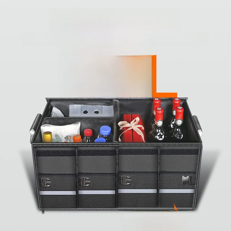 Car Storage Box Vehicle Trunk Organizer Waterproof Insulated Cusizable Simple Sle Foldable Storage Box for Changan CS75P...