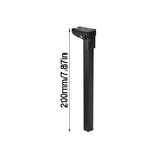 90° Folding Table Leg Replacement Metal DIY Bed Sofa Support Legs Collapsible Table Legs Feet