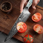 TAMZUODamascus Steel Kitchen Tools Set Cooking Chef Knives For Household Chopping Slicing Fruit  Knife