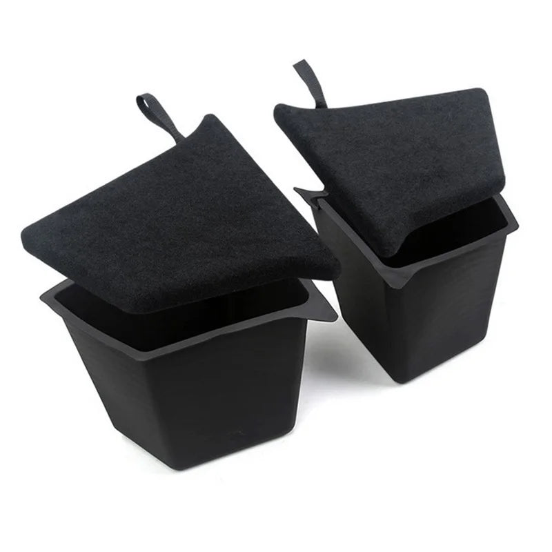 Rear Trunk Side Storage Box for Tesla Model Y 2024 Berlin Left Right Bins Organizer Tray Stowing Tidying Packet Car Accessories