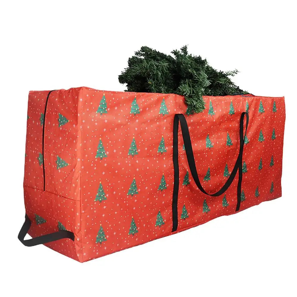 Foldable christmas tree bag 210 cm 180cm Waterproof christmas tree storage cover Large Capacity Storage Camping Home Storage