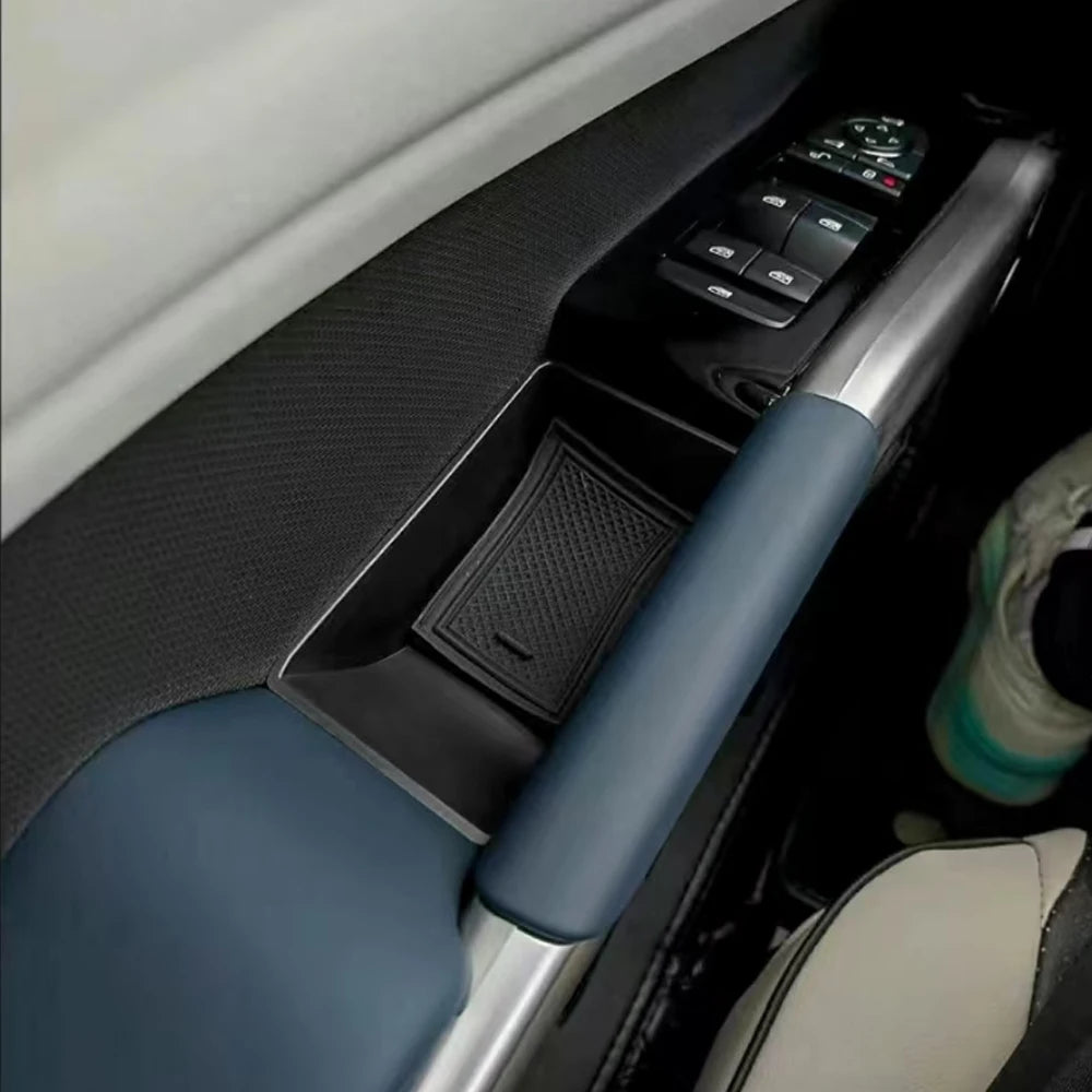 Central armrest storage box Car door handle storage tray for BYD Atto 3 YUAN Plus 2022 2023 2024 2025 Accessories