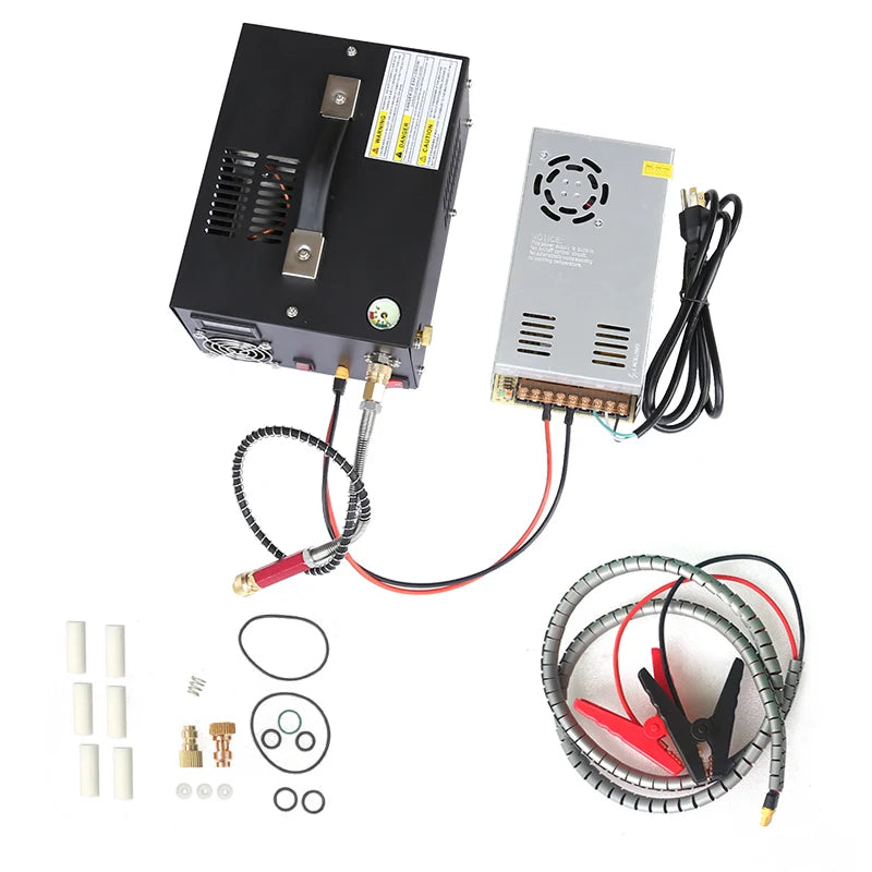 220V 12V Pcp Air Compressor 300Bar 4500psi Pneumatic Rifles Diving High Pressure Pump  30MPA PCP Shooting Pump Inflator