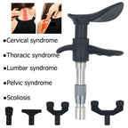 Chiropractic Adjusting Tool Manual Activation Therapy Spine Correction Tool 4 Heads Chiropractic Gun Spinal Adjustment New