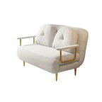 Foldable Sofa Bed Dual Use Single Small Unit Balcony Living Room Multi Functional Clouding Stretching Relaxing Sofa Two Seat