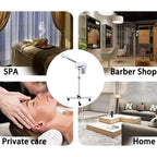 Professional Sauna Face Vaporizer Facial Ozone Steam Humidifier Pore Cleaner Facial Steam Double Tube Sauna Beauty Spray