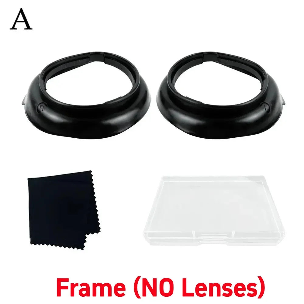 For Quest 3 Lens NO Myopia Anti-Blue Light Lens VR Glasses Lens Protection Frame For Meta Quest 3 Accessories Disassemble