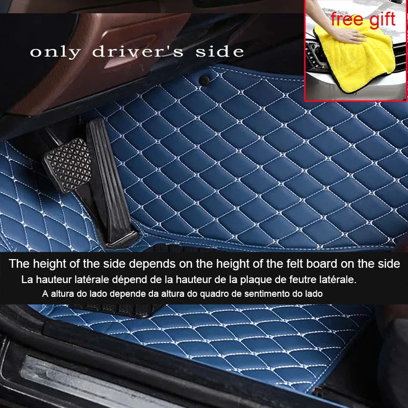Car Floor Mat For Opel Corsa D 2007~2014 Waterproof Rug Cubre Pisos Para Autos Car Mat Floor Interior Decoration Car Accessories