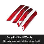 For BYD Song Plus DMI Seal U Sealion 6 Car Door Bumper Guard Anti-Collision Protective Strip Sticker EV Car accessories