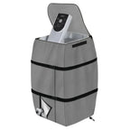 43x38x54cm Inflatable Spa Water Heater Pump Cover Black/Grey Heavy Duty Weatherproof Water Resistant Cover For Hot-Tub
