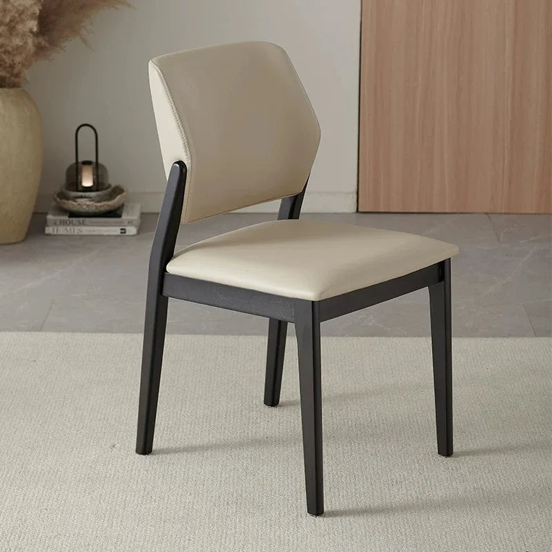 Single Kitchen Waiting Room Dining Chairs Gaming Elegant Soft Minimalist Dining Chair Elegant Accent Comfortable Home Furniture