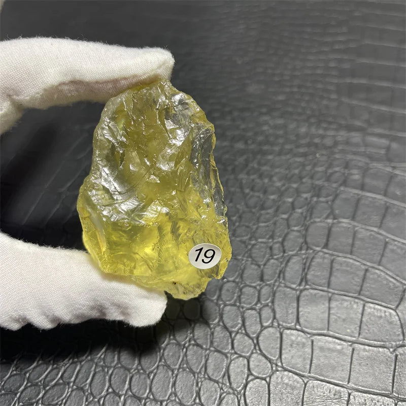 Natural Topaz Crystal Rough Raw Stone Rock Specimen Brazil