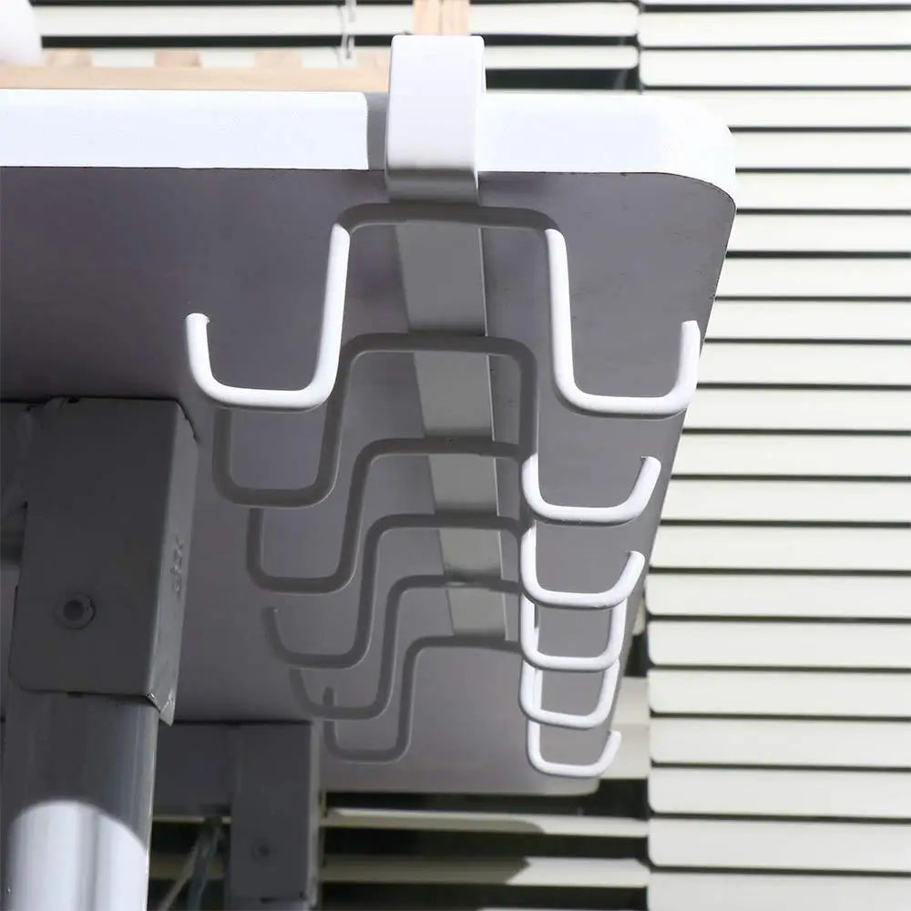Household for Cabinet,Kitchen,Bar Metal Punch-free Cabinet Hook Mug Hook Rack Kitchen Organizer Hanging Cup Holder