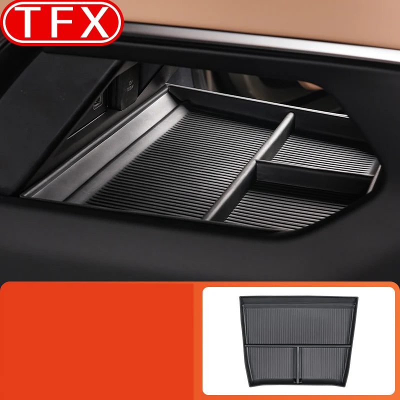 For BYD Leopard 8 2024 2025 Car Styling Under Central Control TPE Storage Box Pad  Anti Slip Pad Storage Box Accessories
