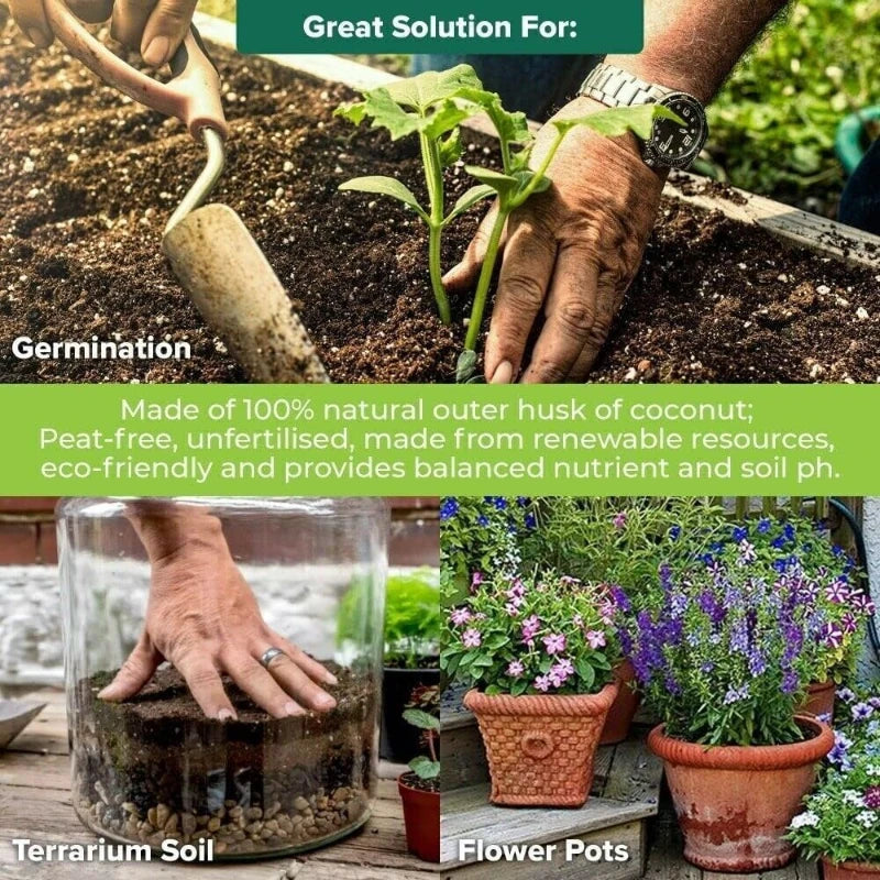 600g Organic Soilless Cultivation Nutrient Soil High Water Retention and Ventilation for Gardening Seed Plant Bag