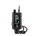 EMX-1 Wireless Monitoring System, Portable UHF Rechargeable Wireless System for Musical Instruments, Dynamic Wired Microphone