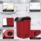 High Popping Rate Popcorn Machine for Home Kitchen Mini Popcorn Machine  Fully Automatic Popcorn Machine Electric Air Popper