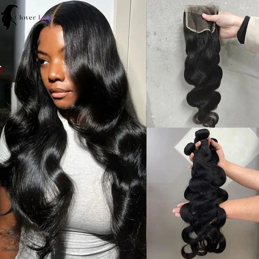 24" Body Wave Brazilian Hair Bundles | AlluCanFind