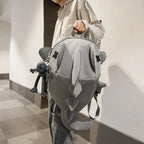 Shark Backpack for Men and Women, Trendy Brand, Niche Design, Personalized, Ugly, Cute, Creative Backpack