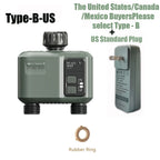 2025New WIFI+RF433mhz Garden Watering Timer Smart Sprinkler Drip Irrigation System Built-in Water Flow Recorder Controller TUYA