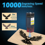Mini Cnc DIMIFUN D9 4.5W Laser Engraving Machine Wood Router with Acrylic & Stainless Steel Engraving Capability laser cutter