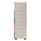Plastic Wardrobe Kids Drawers Storage with 6 Drawers Closet Dresser Organizer Bedroom Furniture for Clothes