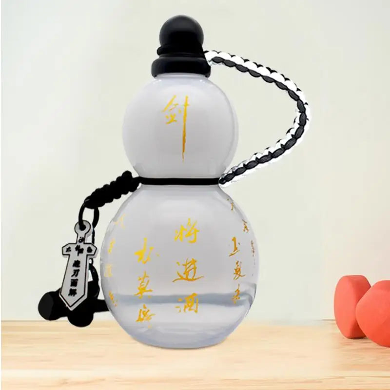 Gourd Water Bottle 900ml Outdoor Large Capacity fitness Gourd Bottle Chinese Retro style Water Cup Gourd Style Water Bottle